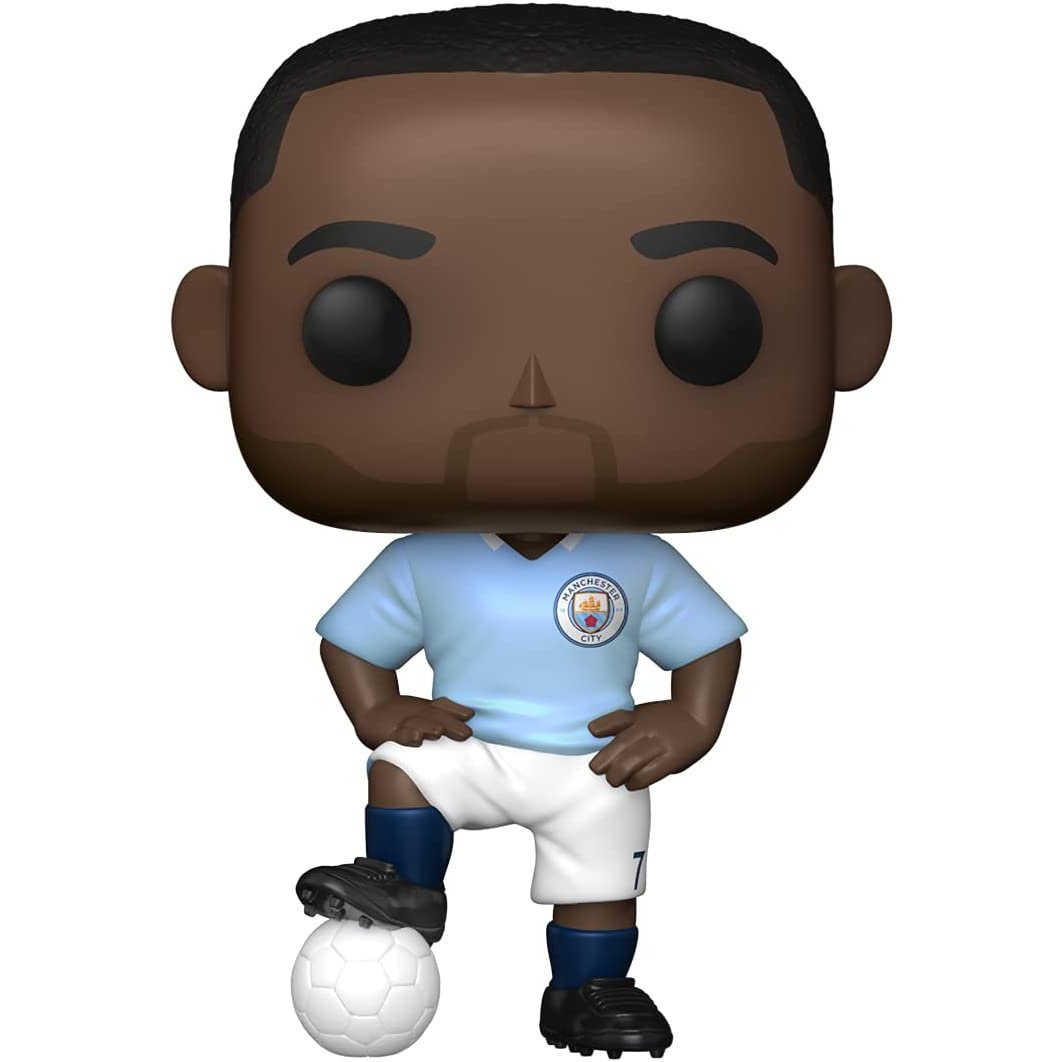 Funko Pop! Football: Manchester City - Raheem Sterling Vinyl Figure