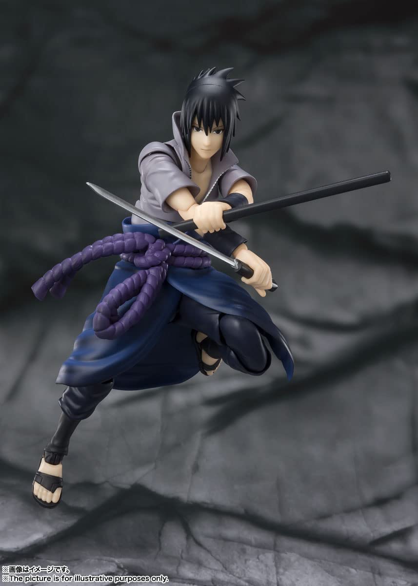 Sasuke Uchiha He who bears all Hatred Naruto Shippuden Bandai Spirits S.H.Figuarts