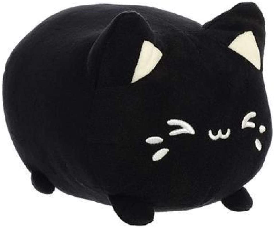 Tasty Peach Aurora 7" Black Sesame Meowchi Plush