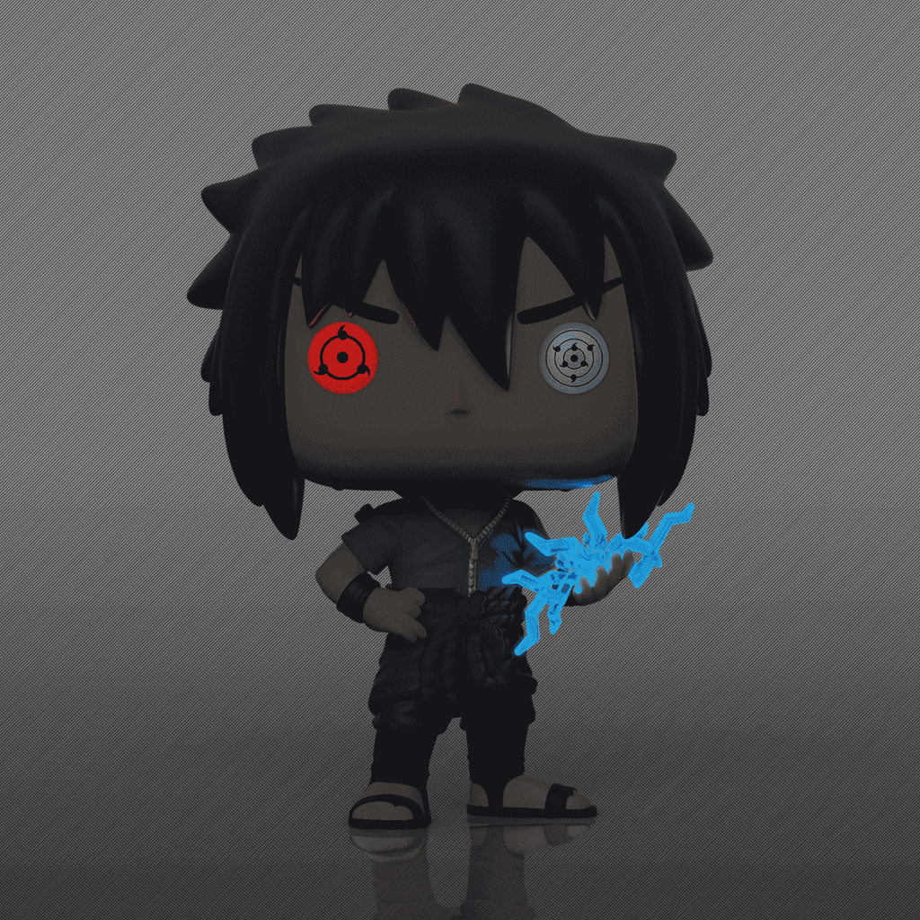 Funko Pop! Animation: Naruto Shippuden - Sasuke Uchiha Rinnegan Glow-in-the-dark 1023 Chase AAA Anime Exlcusive - Fundom