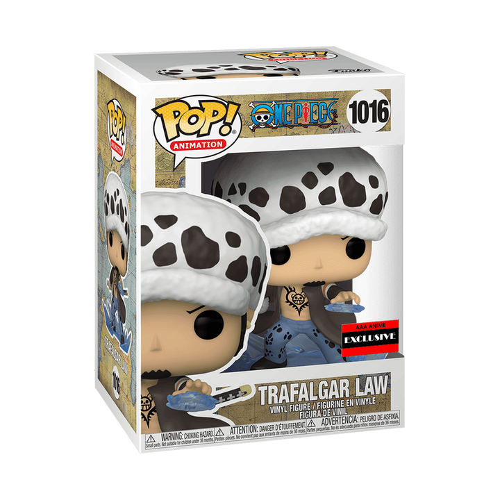 Funko Pop! Animation: One Piece - Trafalgar D. Law #1016 AAA Anime Exclusive