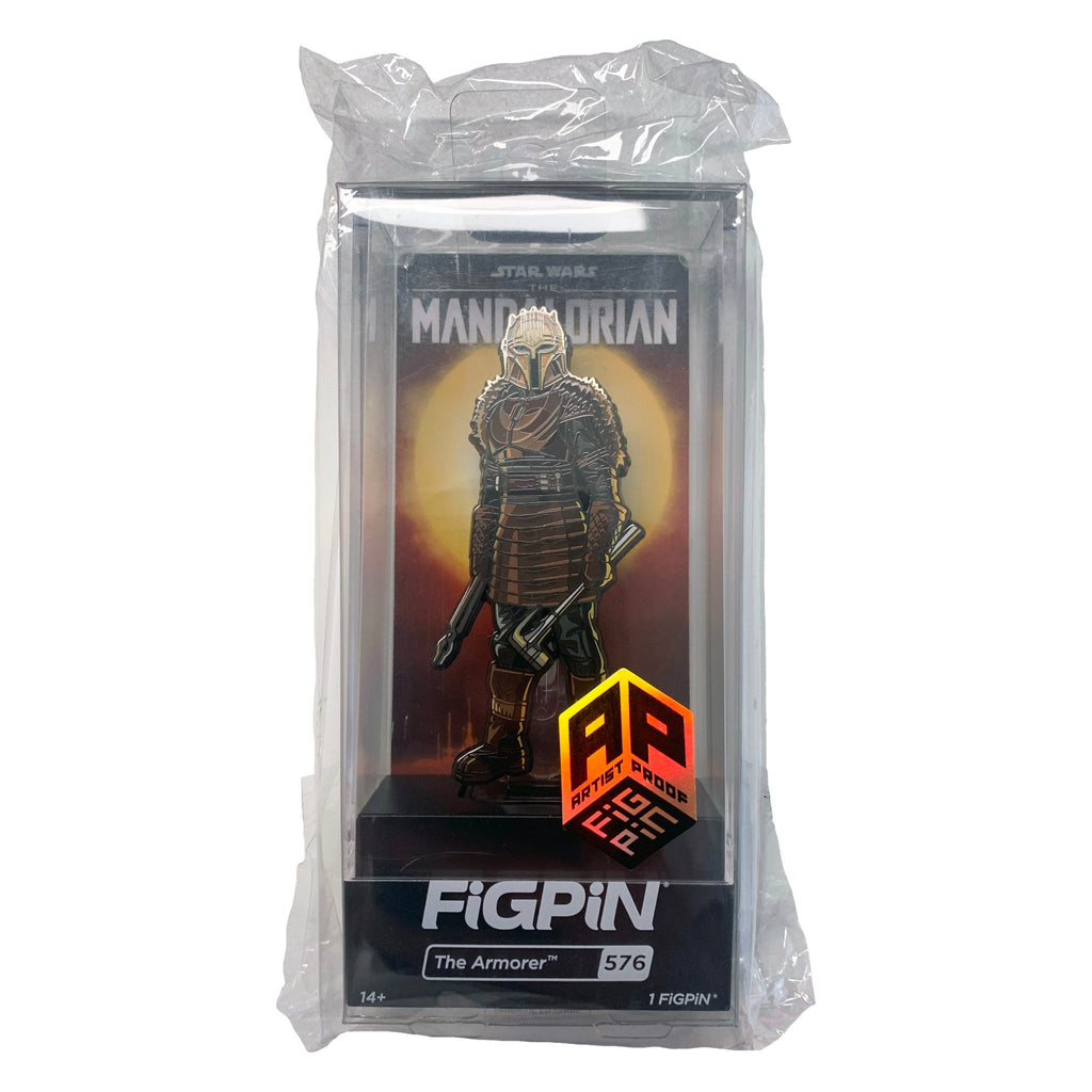 FiGPiN AP Artist Proof Star Wars The Mandalorian The Armorer 576 Collectible Enamel Pin