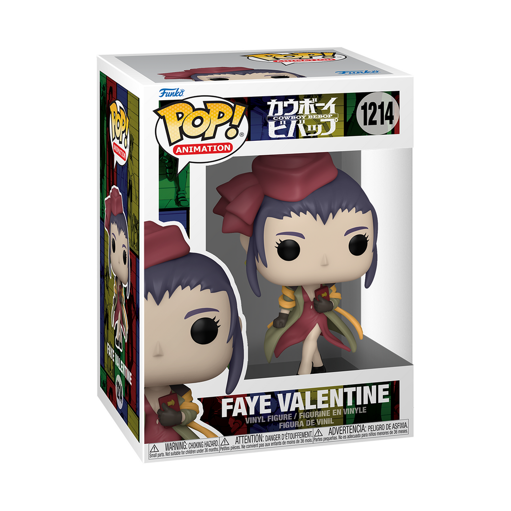 Funko Pop! Animation: Cowboy Bebop - Faye Valentine Red Dress #1214