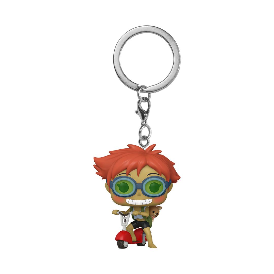 Funko Pop! Keychain: Cowboy Bebop - Ed & Ein On Scooter