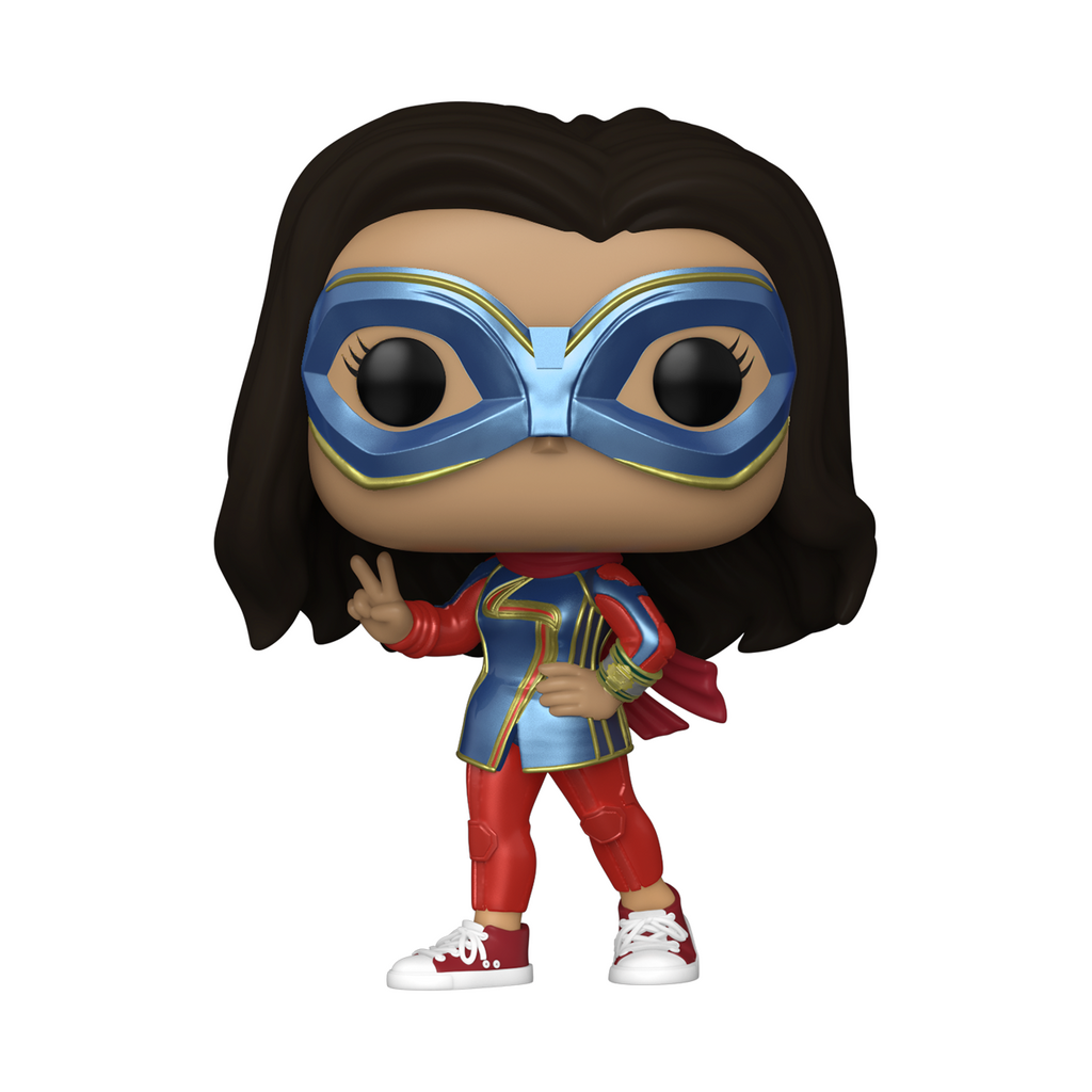 Funko Pop! Marvel: Ms. Marvel - Ms. Marvel with Peace Sign #1077