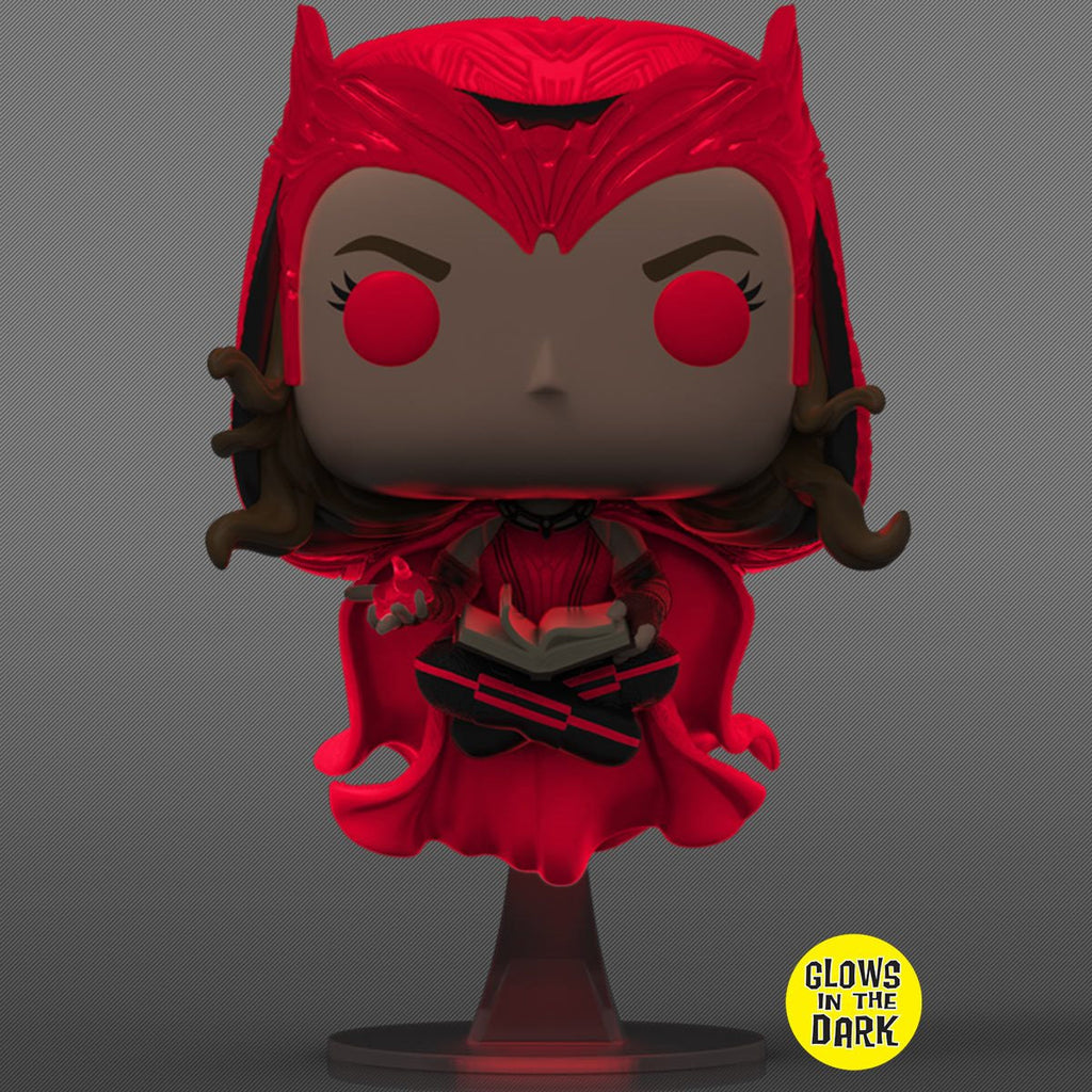 Funko Pop! Marvel: WandaVision - Scarlet Witch #823 Glow-in-the-Dark Entertainment Earth Exclusive