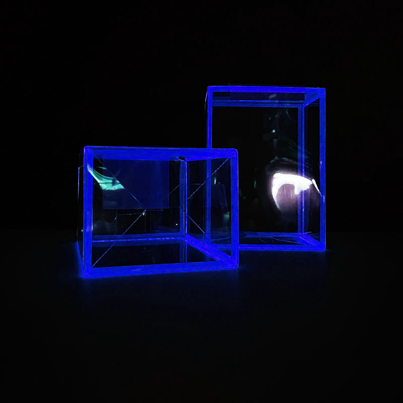 Fundom 0.5mm Purple Glow-in-the-dark Pop Protectors Sleeve Case 5-Pack - 4" Inch Pop! Vinyl Figures