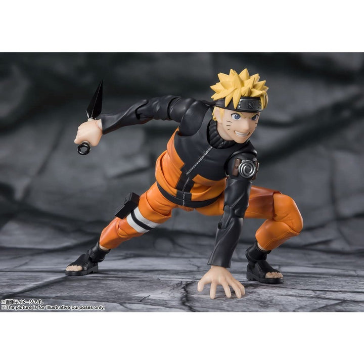 Tamashii Nations Naruto Shippuden Naruto Uzumaki The Jinchuriki Entrusted with Hope Bandai Spirits S.H.Figuarts