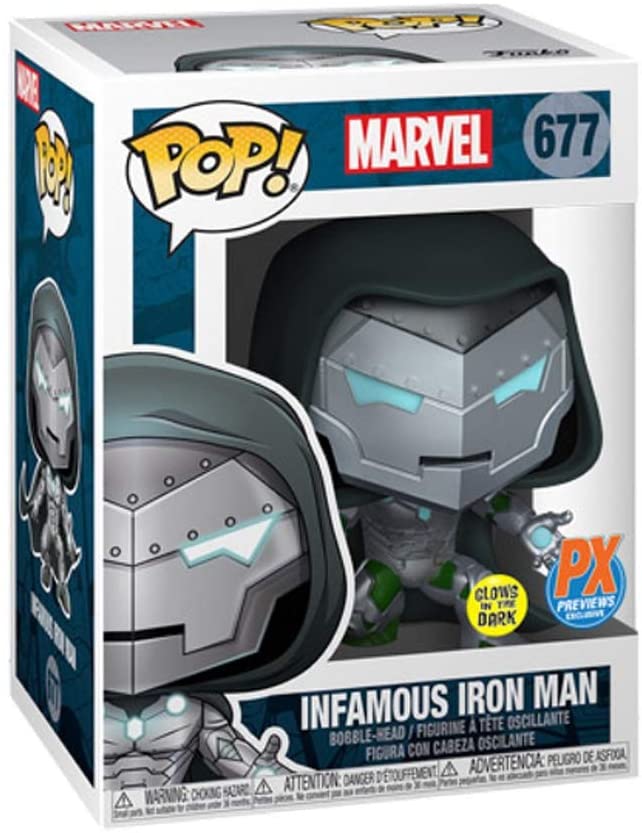 Funko POP HCF 2020 Pop Infamous Iron Man PX Exclusive Vinyl Figure