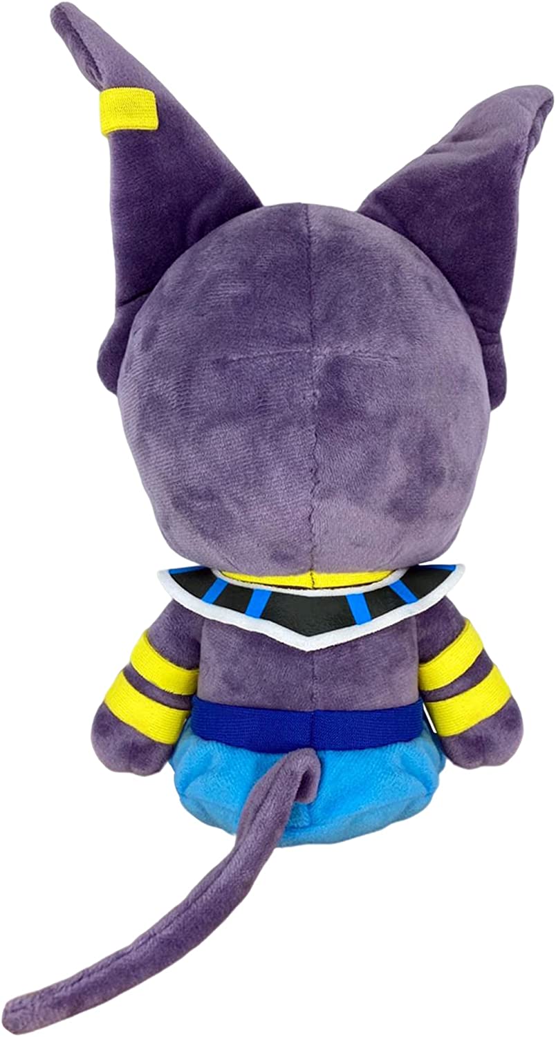 Great Eastern Entertainment Dragon Ball Super Beerus Sitting Plush 7"