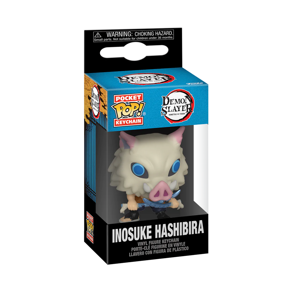 Funko Pocket Pop! Keychain: Demon Slayer: Kimetsu no Yaiba - Inosuke Hashibira