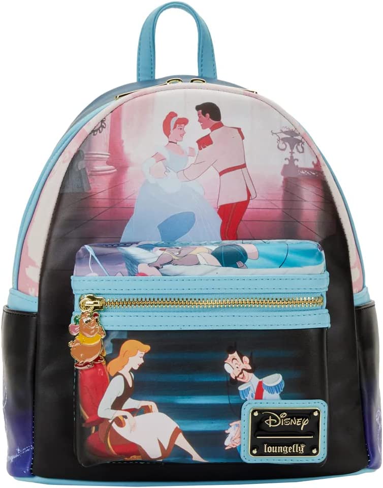 Loungefly Disney Cinderella Princess Scenes Mini Backpack - Thumbnail 4