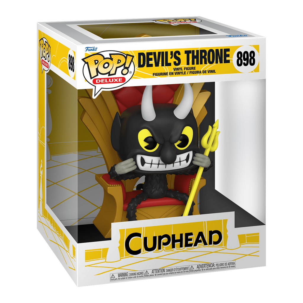 Funko Pop! Deluxe Games: Cuphead - The Devil's Throne