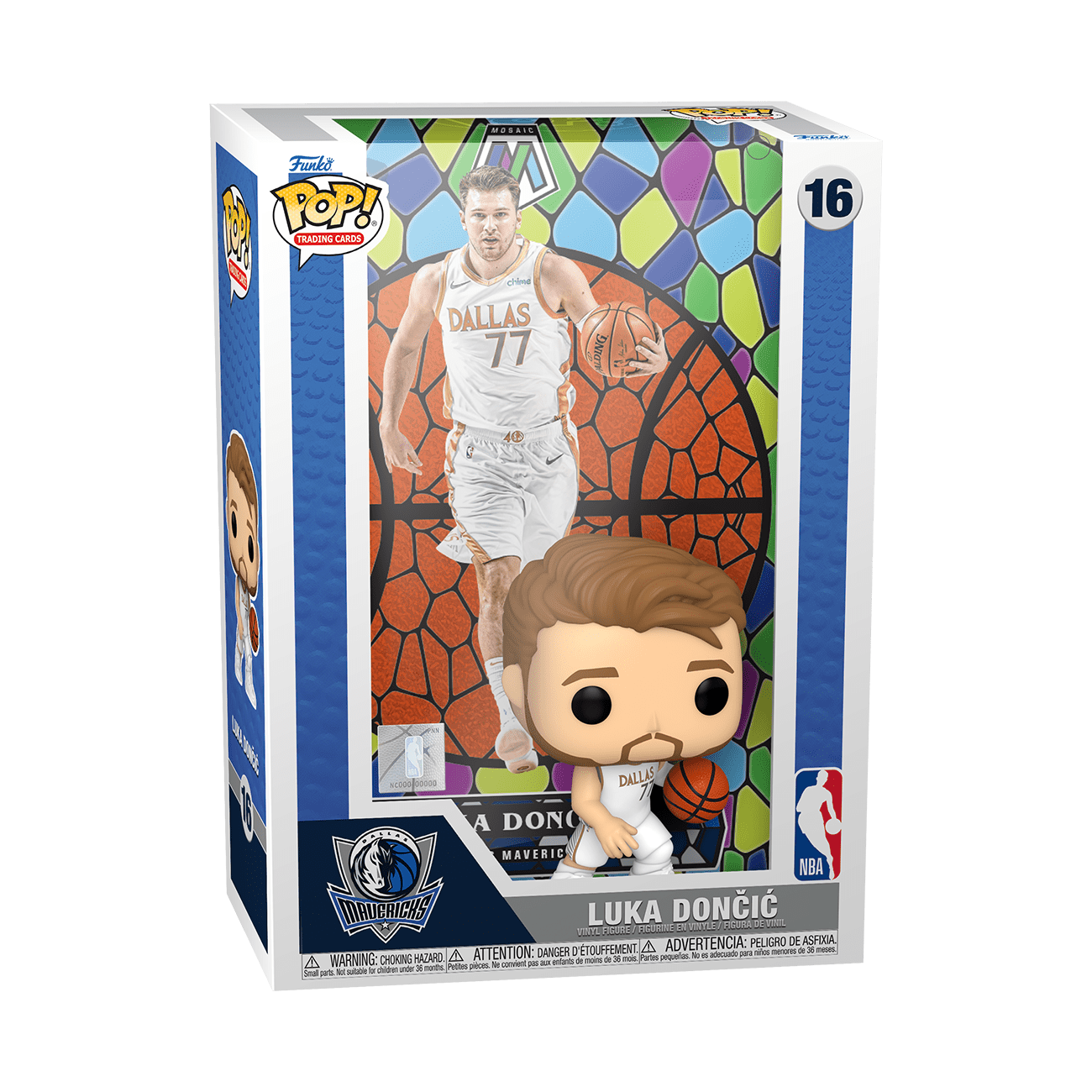Funko Pop! Trading Cards: NBA - Luka Doncic Mosaic