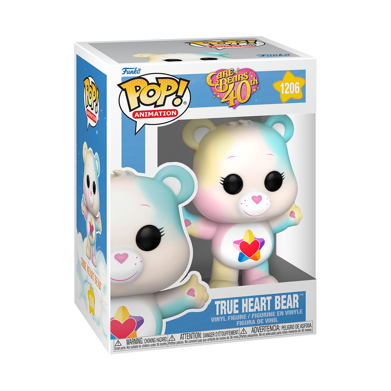Funko Pop! Animation: Care Bear 40th Anniversary - True Heart Bear