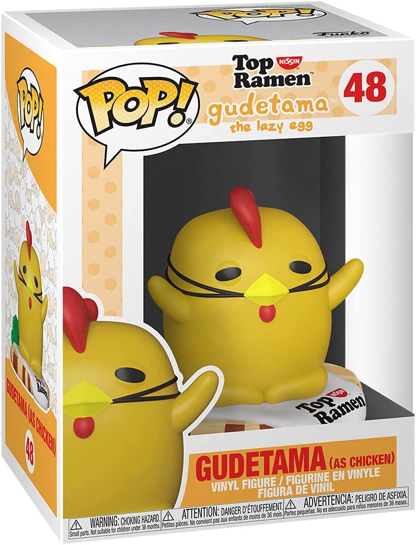 Funko Pop! Sanrio: Gudetama x Nissin - Gudetama as Chicken #48