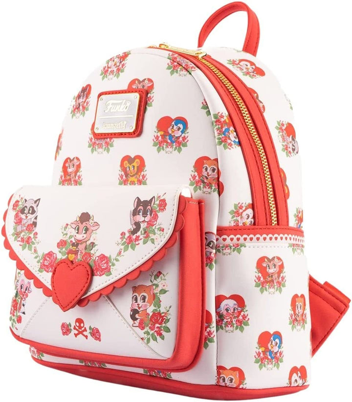 Loungefly Women's Funko Villainous Valentines Double Strap Shoulder Bag Purse