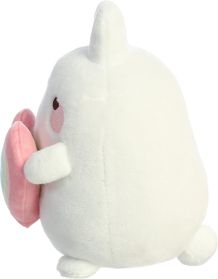 Aurora - Molang - 6" Rainbow Heart Molang Plush