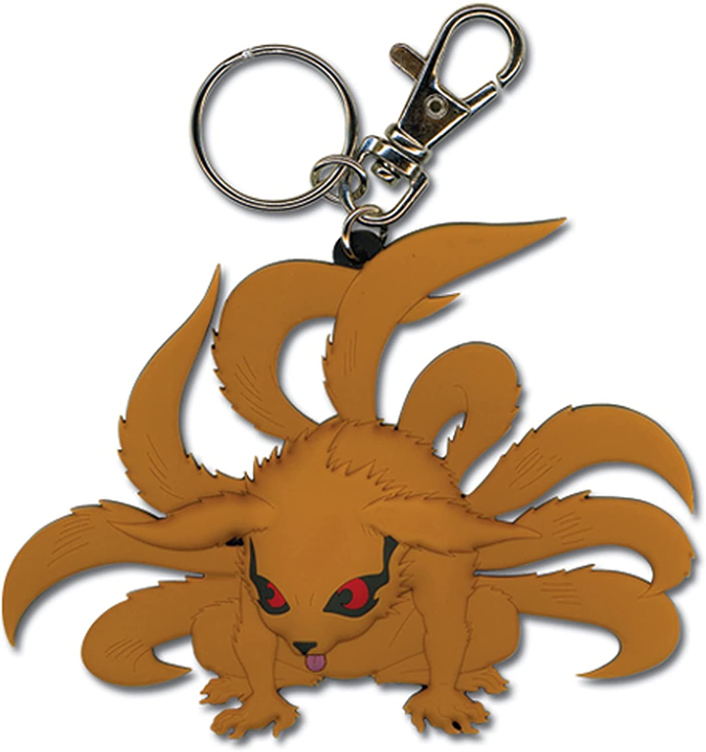 Naruto Kurama Nine Tails Fox Keychain Great Eastern Entertainment