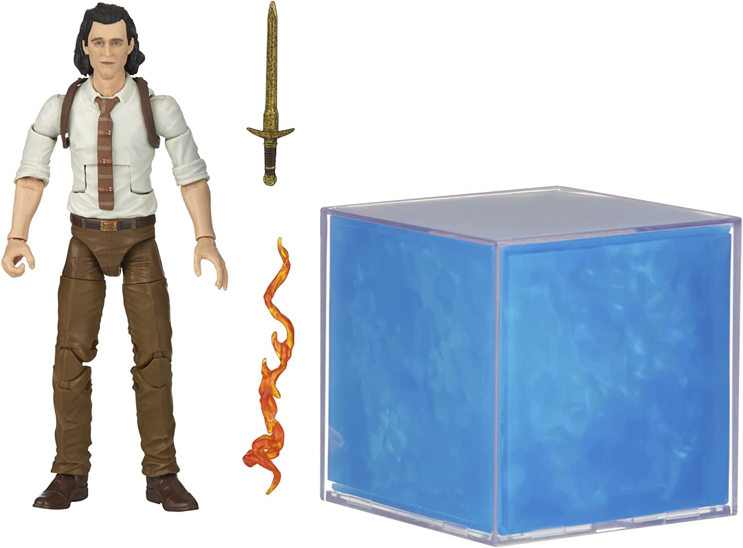 Marvel Legends Series Tesseract Electronic With Light FX Loki 6” Action Figure