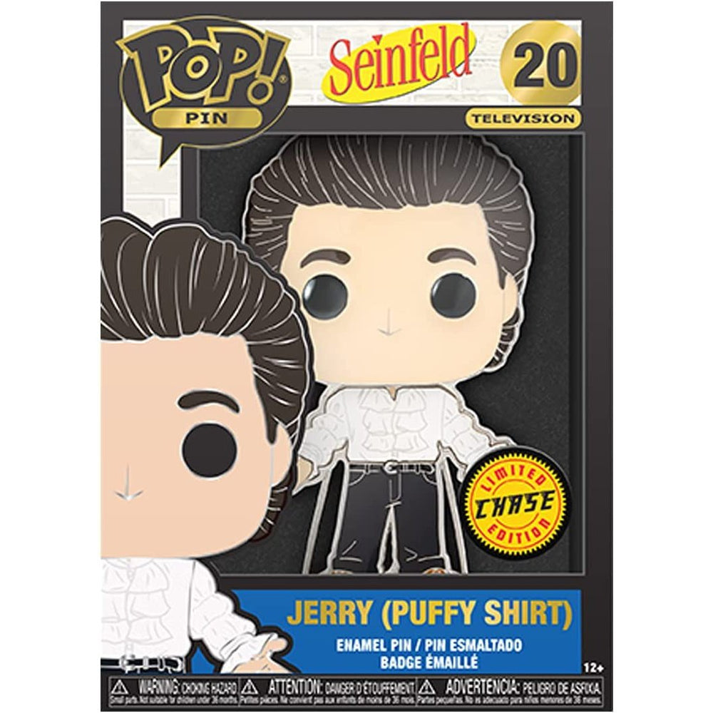 Funko Pop! Pins: Seinfeld - Jerry Puffy Shirt Chase Enamel Pin