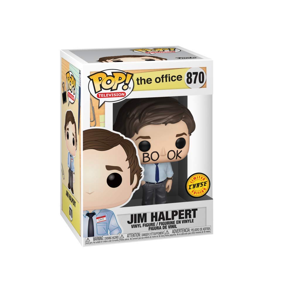 Funko Pop TV: The Office - Jim Halpert Chase Vinyl Figure