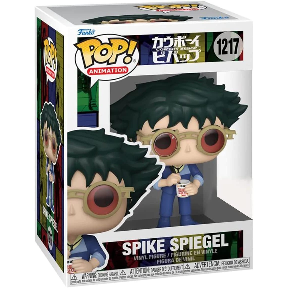 Funko Pop! Animation: Cowboy Bebop - Spike Spiegel with Noodles Exclusive