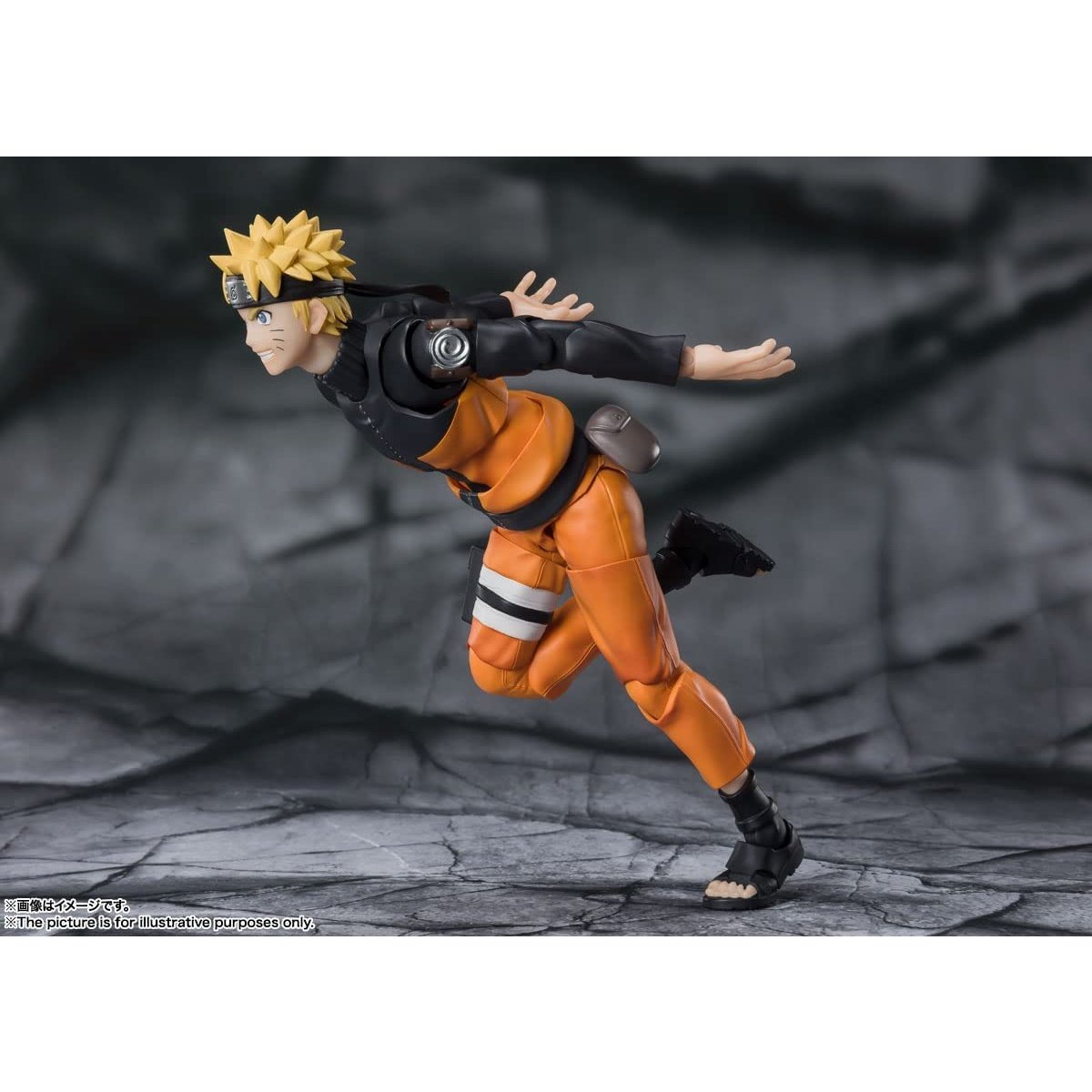 Tamashii Nations Naruto Shippuden Naruto Uzumaki The Jinchuriki Entrusted with Hope Bandai Spirits S.H.Figuarts
