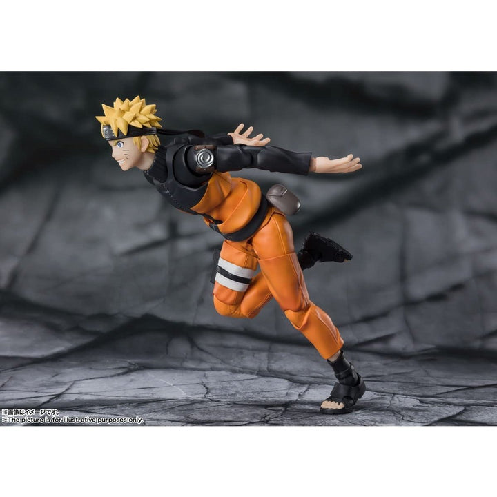 Tamashii Nations Naruto Shippuden Naruto Uzumaki The Jinchuriki Entrusted with Hope Bandai Spirits S.H.Figuarts