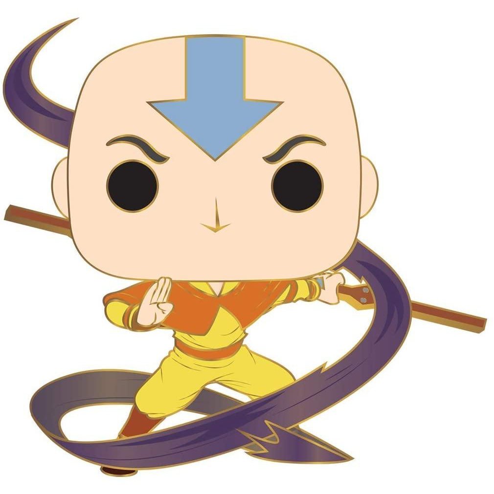 Funko Pop! Pin: Avatar The Last Airbender - Aang Enamel Pin Figure