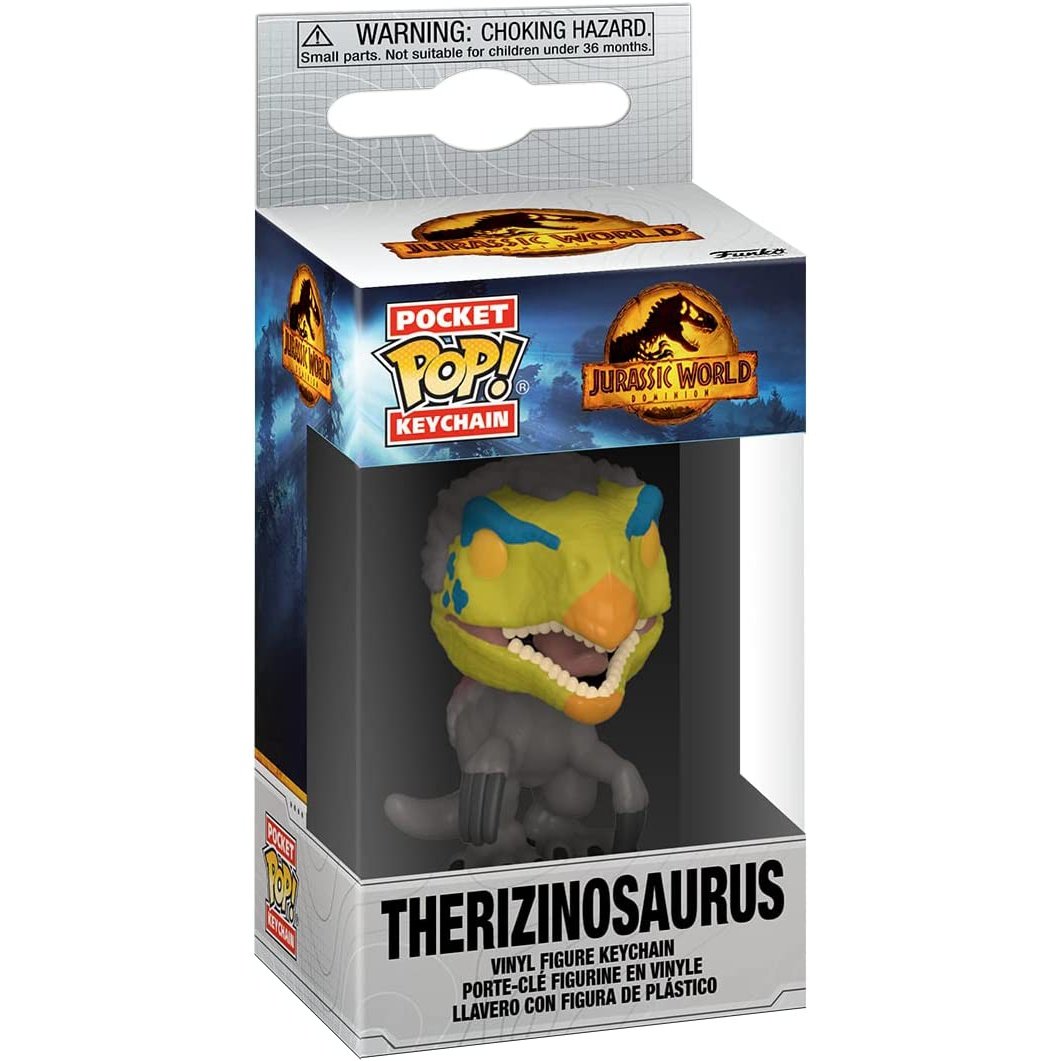 Funko Pop! Keychain: Jurassic World Dominon - Therizinosaurus Vinyl Figure
