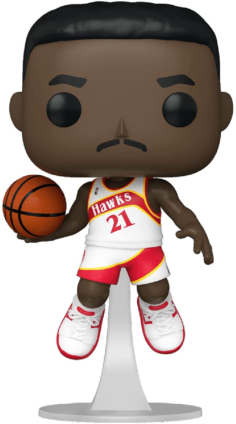 Funko Pop! NBA: Legends - Dominique Wilkins Hawks Home Vinyl Figure