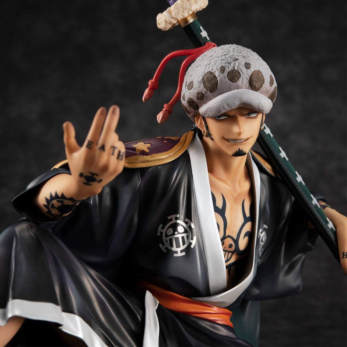 Megahouse One Piece Portrait of Pirates Warriors Alliance Trafalgar Law Figure