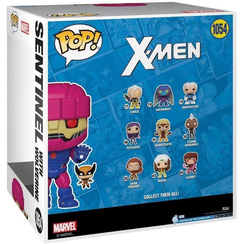Funko Pop! Jumbo: X-Men Sentinel with Wolverine Previews Exclusive Vinyl Figure