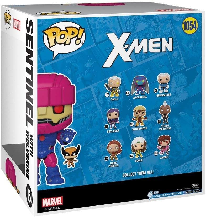 Funko Pop! Jumbo: X-Men Sentinel with Wolverine Previews Exclusive Vinyl Figure