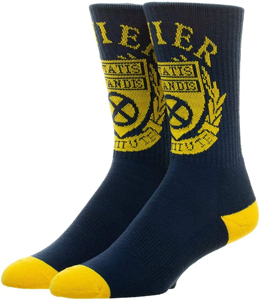 X-Men Xavier School Marvel Comics Crew Socks