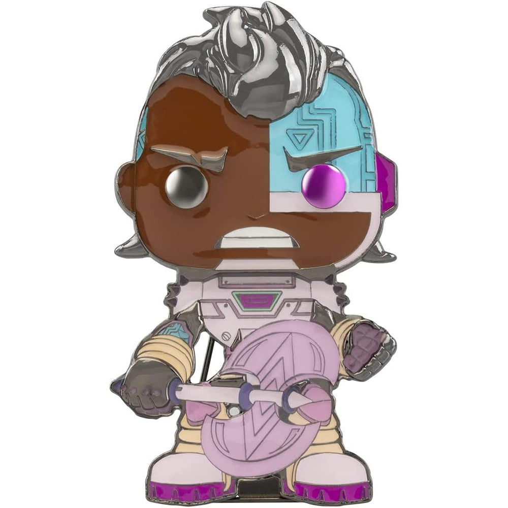 Funko Pop! Sized Pin DC: Teen Titans - Cyborg