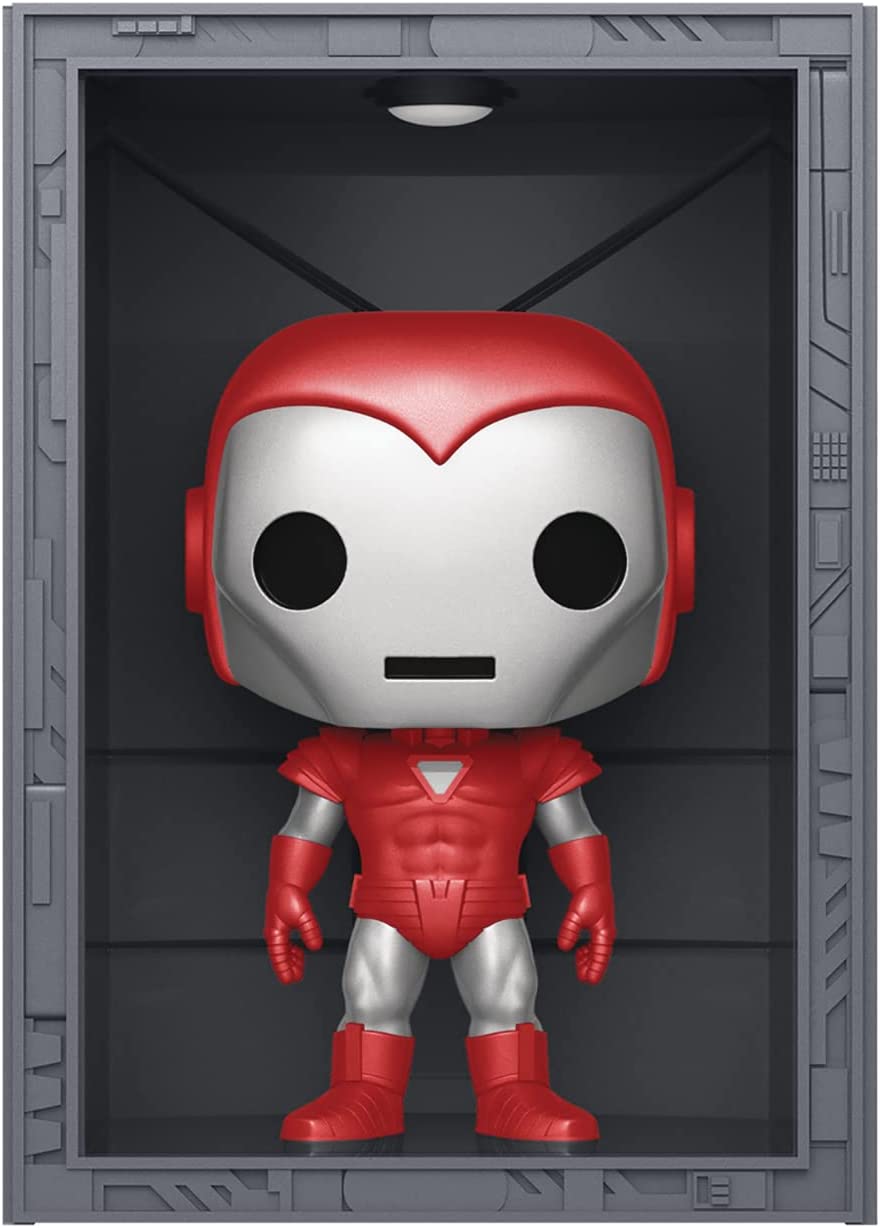 Funko Pop! Deluxe Marvel: Hall of Armor Silver Centurion #1038 PX Previews Exclusive