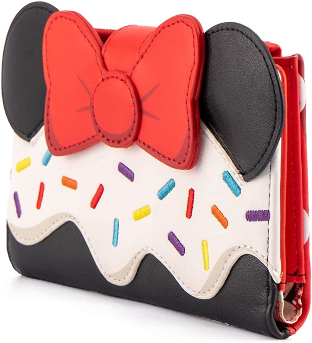 Loungefly Disney Minnie Mouse Sweets Collection Flap Wallet
