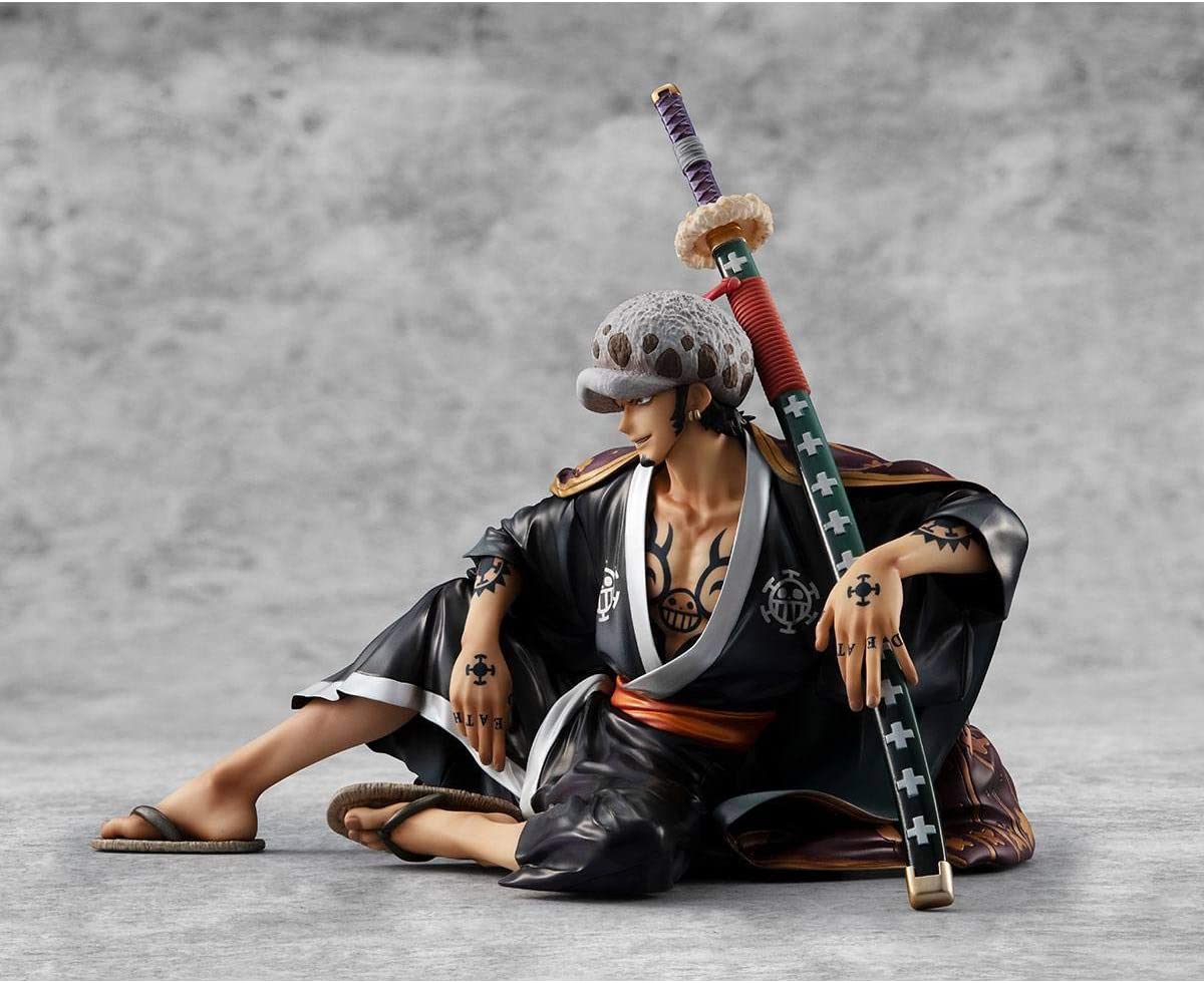 Megahouse One Piece Portrait of Pirates Warriors Alliance Trafalgar Law Figure