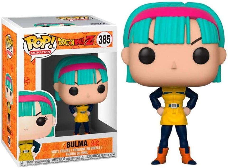Funko Pop Animation Dragon Ball Z Bulma (Yellow Outfit) Vinyl Figure