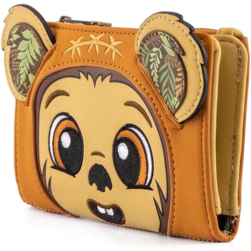 Loungefly Star Wars Wicket Ewok Cosplay Faux Leather Wallet