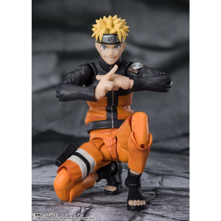 Tamashii Nations Naruto Shippuden Naruto Uzumaki The Jinchuriki Entrusted with Hope Bandai Spirits S.H.Figuarts