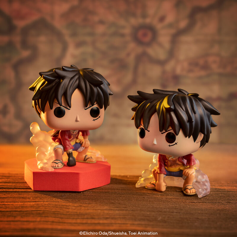 Funko Pop! Animation: One Piece - Monkey D. Luffy Gear Two Fundom Exclusive
