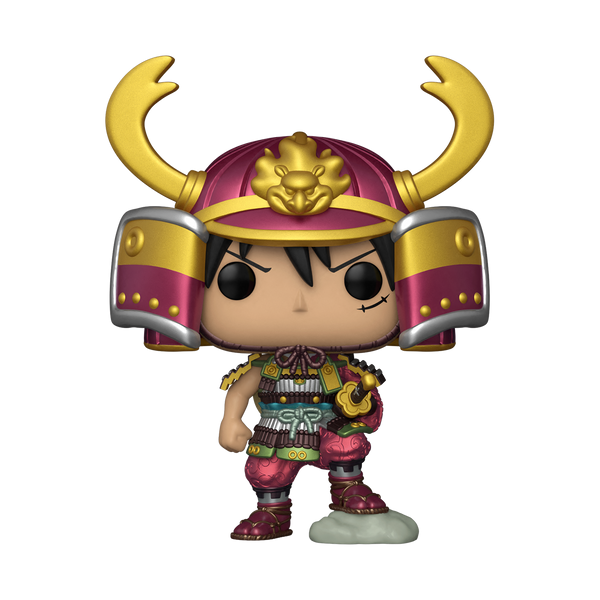 Funko Pop! Animation: One Piece - Armored Luffy Metallic Chase Exclusive
