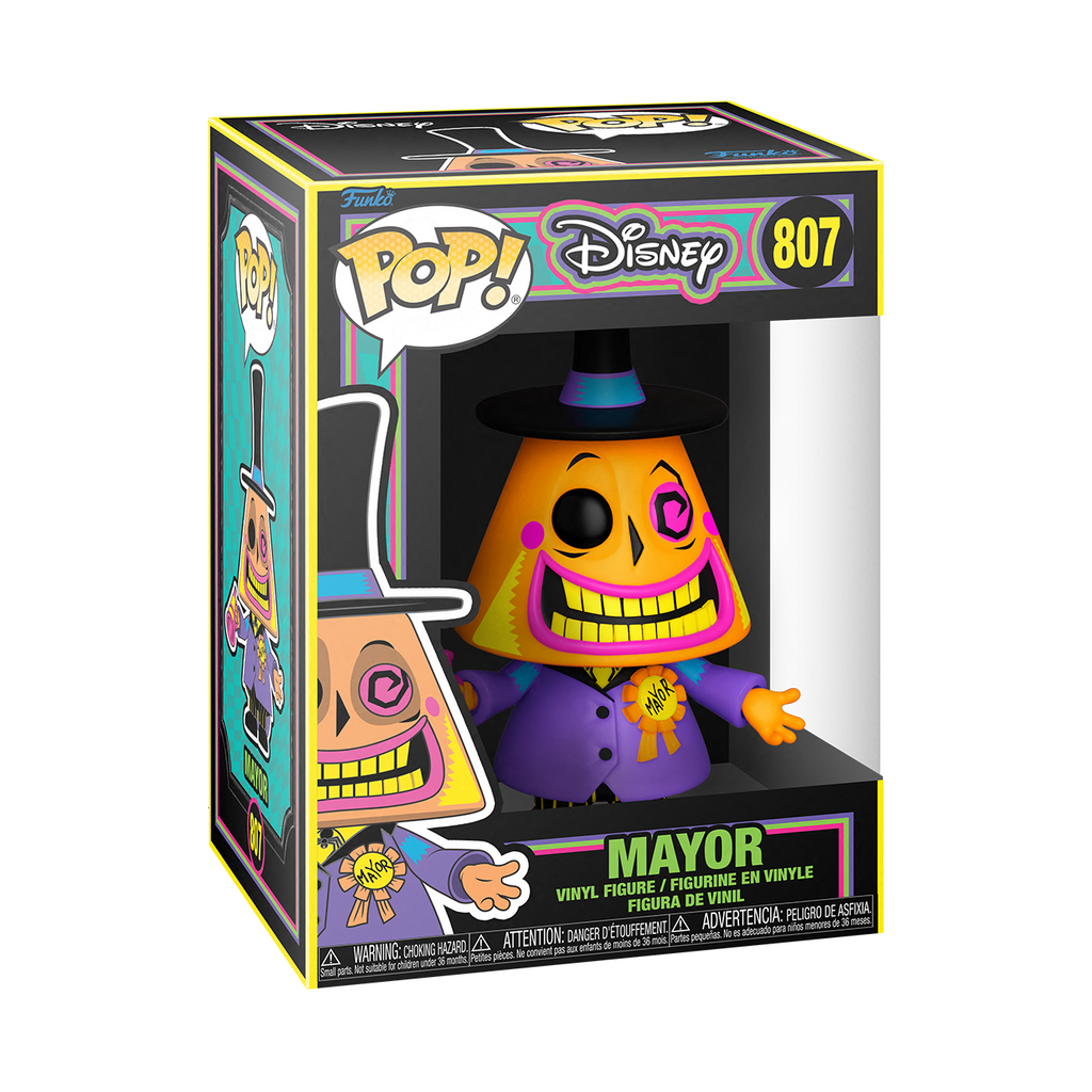 Funko Pop! Disney: The Nightmare Before Christmas - Mayor #807 Blacklight