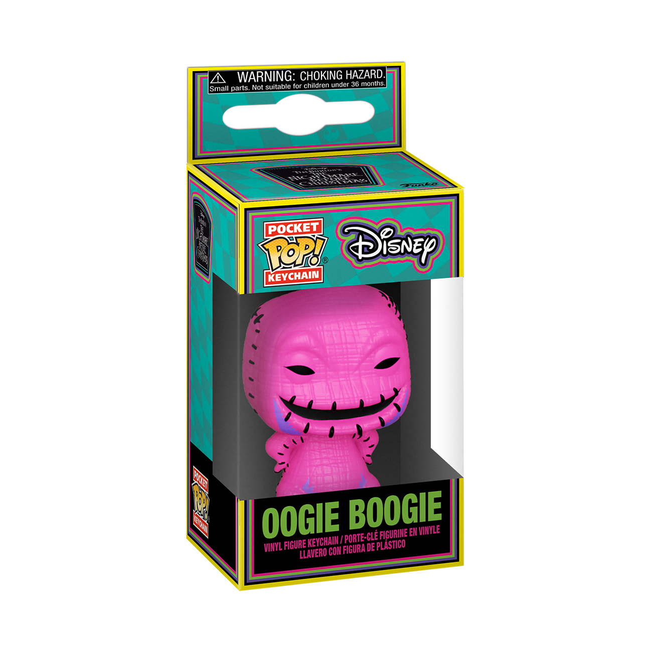 Funko Pop! Keychain: The Nightmare Before Christmas - Oogie (Blacklight)