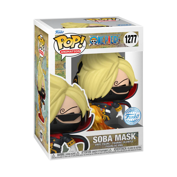 Funko Pop! Animation: One Piece - Sanji Soba Mask Exclusive