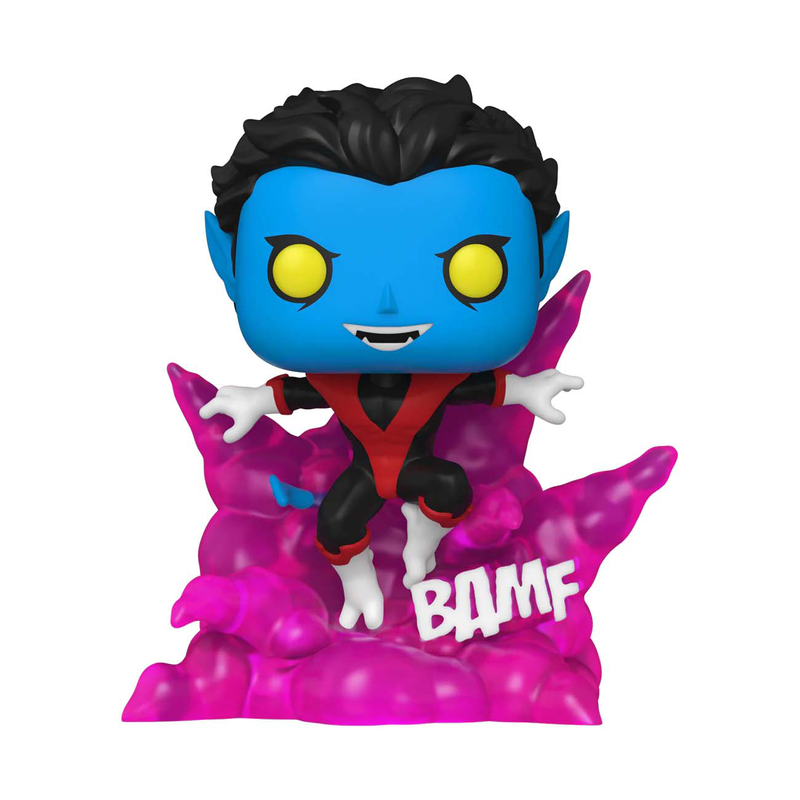 Funko Pop! Deluxe Marvel: X-Men - Nightcrawler Teleporting #1124 Glow-in-the-Dark PX Previews Exclusive