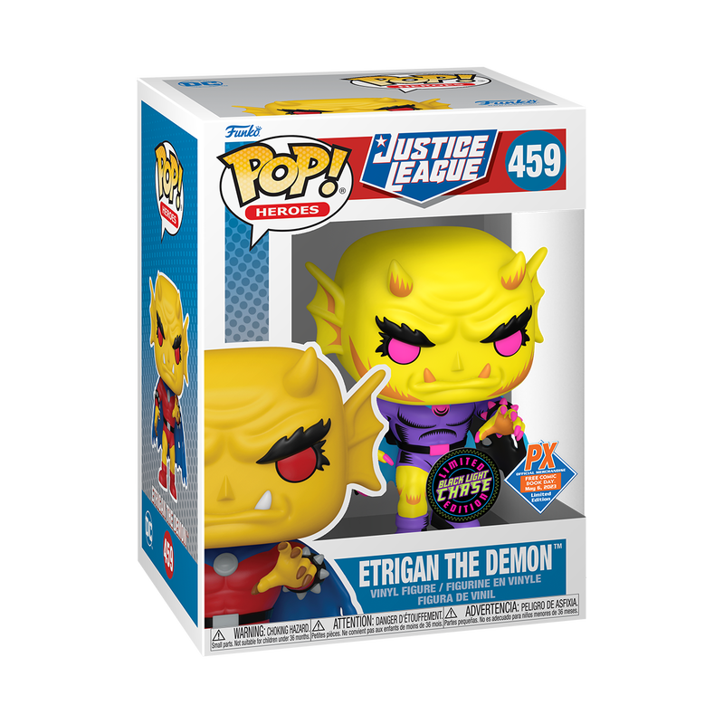 Funko Pop! Heroes DC Comics: Justice League - Etrigan the Demon Chase PX Previews Exclusive